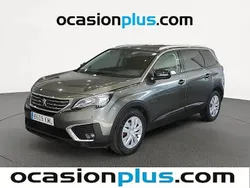 Gris Usado 2018 Peugeot 5008 Active Monovolumen | 17.728 € (Un poco caro)