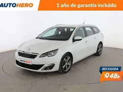 Blanco Usado 2017 Peugeot 308 Allure Utilitario | 10.499 € (Precio justo)