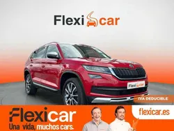 Rojo Usado 2020 Skoda Kodiaq Scout 4x4 SUV | 20.790 €