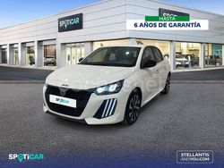 Blanco Usado 2024 Peugeot 208 Active Utilitario | 14.990 € (Precio justo)