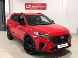 Rojo Usado 2019 Hyundai Tucson N Line SUV | 20.500 € (Precio justo)