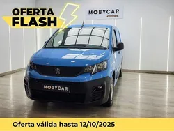 Azul Usado 2019 Peugeot Partner Premium Monovolumen | 9995 € (Precio justo)
