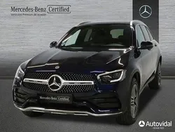 Azul Usado 2021 Mercedes GLC300 | 41.705 € (Precio justo)