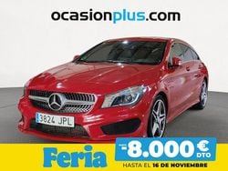 Rojo Usado 2016 Mercedes CLA200 AMG Familiar | 19.200 € (Precio justo)