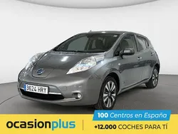 Gris Usado 2013 Nissan Leaf Tekna Utilitario | 7450 € (Un poco caro)