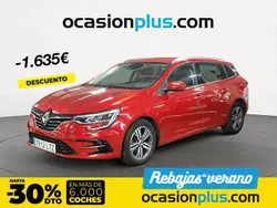 Rojo Usado 2021 Renault Mégane GrandTour Zen Familiar | 17.690 € (Precio justo)