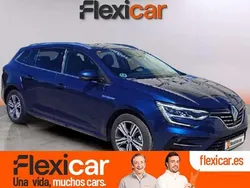 Azul Usado 2021 Renault Mégane GrandTour Zen Familiar | 14.090 € (Precio justo)