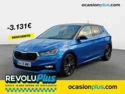 Azul Usado 2024 Skoda Fabia Sport Berlina | 22.450 € (Precio justo)