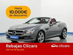 Gris Usado 2014 Mercedes SLK200 Descapotable | 16.490 € (Precio justo)