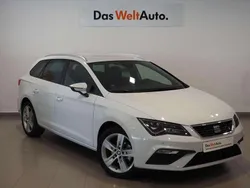 Blanco Usado 2019 Seat Leon ST FR Familiar | 14.490 € (Precio justo)