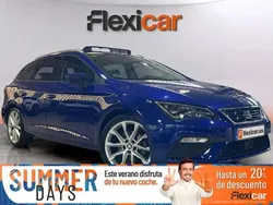 Azul Usado 2018 Seat Leon FR Familiar | 12.690 € (Buen precio)
