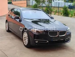 Azul Usado 2016 BMW 520 Familiar | 16.999 € (Un poco caro)