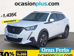 Blanco Usado 2021 Peugeot 2008 Allure SUV | 14.355 € (Precio justo)