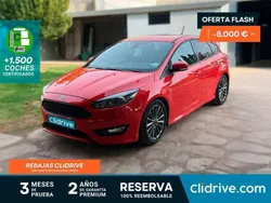 Rojo Usado 2018 Ford Focus ST-Line Utilitario | 11.490 € (Super precio)