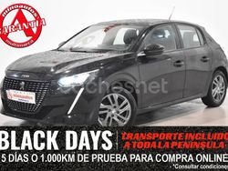 Negro Usado 2022 Peugeot 208 Active Utilitario | 11.890 € (Precio justo)