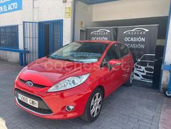 Rojo Usado 2010 Ford Fiesta Titanium Utilitario | 5990 € (Precio justo)