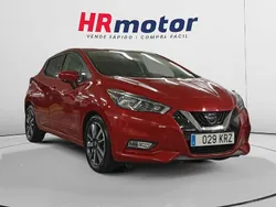 Rojo Usado 2018 Nissan Micra Acenta Utilitario | 11.990 € (Un poco caro)