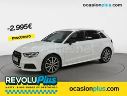 Blanco Usado 2020 Audi A3 Sportback S-Line Berlina | 22.500 € (Precio justo)