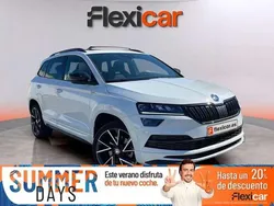 Blanco Usado 2021 Skoda Karoq SportLine SUV | 23.290 € (Precio justo)