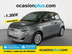 Gris Usado 2022 Fiat 500e Action Utilitario | 13.100 € (Precio justo)