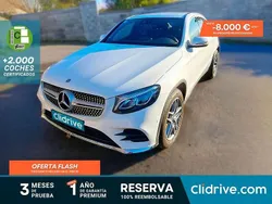 Blanco Usado 2018 Mercedes GLC250 SUV | 34.390 € (Precio justo)
