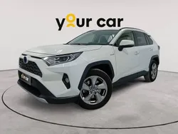 Blanco Usado 2019 Toyota RAV4 Hybrid Luxury SUV | 27.900 € (Precio justo)