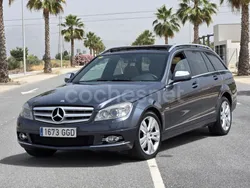 Gris / plata Usado 2009 Mercedes C320 Avantgarde Familiar | 9900 € (Precio justo)