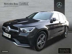 Verde Usado 2021 Mercedes GLC300 AMG line | 47.900 € (Precio justo)