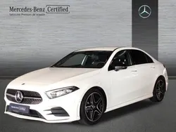 Blanco polar Usado 2022 Mercedes A200 AMG line Berlina | 30.500 € (Buen precio)