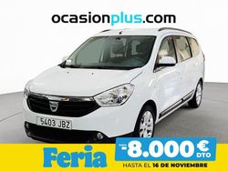 Blanco Usado 2015 Dacia Lodgy Lauréate Monovolumen | 9490 € (Precio justo)
