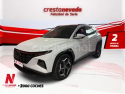 Blanco Usado 2021 Hyundai Tucson SUV | 26.990 € (Precio justo)
