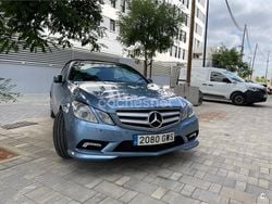 Azul Usado 2010 Mercedes E350 Avantgarde Descapotable | 14.000 € (Super precio)