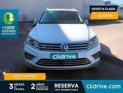 Blanco Usado 2015 VW Touareg R-line SUV | 20.290 € (Precio justo)