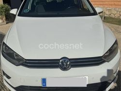 Blanco Usado 2015 VW Golf Sportsvan Advance Monovolumen | 10.900 € (Precio justo)