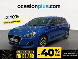 Azul Usado 2019 Hyundai i30 GO! Familiar | 11.990 € (Precio justo)