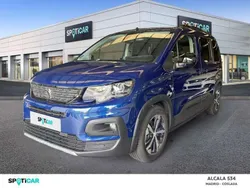 Azul Usado 2023 Peugeot e-Rifter GT Monovolumen | 28.990 € (Un poco caro)