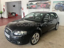 Negro Usado 2008 Audi A3 Sportback Ambiente Berlina | 3900 € (Precio justo)