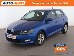 Azul Usado 2018 Skoda Fabia Ambition Utilitario | 10.099 € (Buen precio)