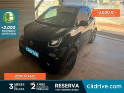 Negro Usado 2016 Smart ForTwo Coupé Passion Coupe | 10.690 € (Precio justo)