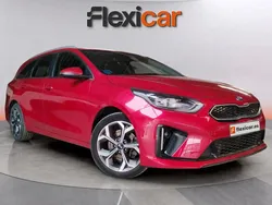 Rojo Usado 2021 Kia Ceed GT-Line Familiar | 13.990 € (Precio justo)