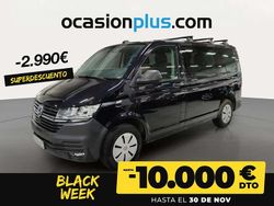 Negro Usado 2021 VW Caravelle Monovolumen | 32.900 € (Precio justo)