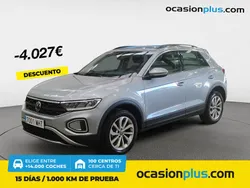 Gris / plata Usado 2023 VW T-Roc Life SUV | 23.100 € (Buen precio)