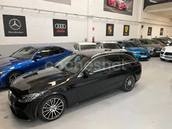 Negro Usado 2020 Mercedes C220 Familiar | 28.500 € (Buen precio)