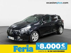 Negro Usado 2015 Renault Clio GrandTour Dynamique Familiar | 11.900 € (Caro)