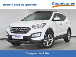 Blanco Usado 2015 Hyundai Santa Fe SUV | 16.640 € (Buen precio)