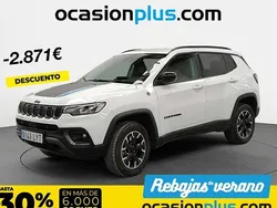 Blanco Usado 2022 Jeep Compass Trailhawk SUV | 18.537 € (Precio justo)