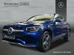 Azul Usado 2021 Mercedes GLC220 SUV | 43.900 € (Caro)