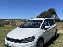 Blanco Usado 2019 VW Golf Sportsvan Sportline Monovolumen | 18.900 € (Un poco caro)