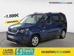 Azul Usado 2019 Peugeot Rifter Allure Monovolumen | 17.500 € (Precio justo)