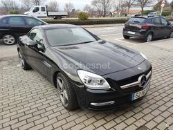 Negro Usado 2012 Mercedes SLK200 Descapotable | 17.900 € (Precio justo)